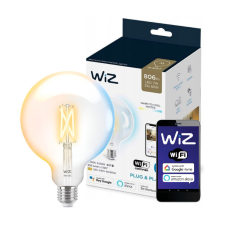 Philips Żarówka LED E27 G125 7W = 60W 2700-6500K FILAMENT SMART WiFi WiZ izzó