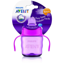 Philips Avent Bögre az első kortyokhoz, Classic, 200 ml, fogantyús, lány itatópohár