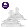 Philips Avent etetőcumi Natural Response 2db sűrűbb ételekhez 6hó