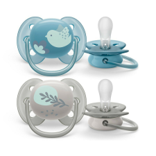 Philips AVENT játszócumi Ultrasoft Premium állatos 6-18hó fiús 2db gyerek sapka