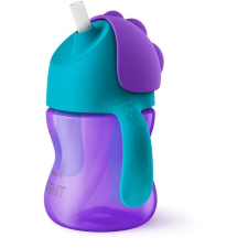 Philips Avent pohár rugalmas szívószállal, 200 ml, lányoknak kulacs, kulacstartó