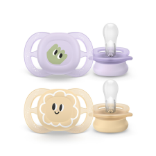 Philips AVENT SCF075/03 Ultra start játszócumi mintás 0-2hó, lányos (2 db) cumi