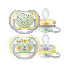 Philips AVENT SCF376/01 Ultra air játszócumi éjszakai 18hó+ (2 db) cumi