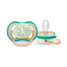Philips Avent SCF377/01 Játszócumi Ultra air éjszakai 0-6hó, 1db lányka ruha