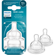 Philips Avent SCY762/02 Etetőcumi Anti-colic lassú átfolyás 1hó+ 2 db etetőcumi