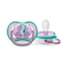 Philips Avent Ultra Air Játszócumi Csikóhal Mintás 6-18 Hónap 1db (SCF086/06) cumi