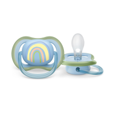 Philips Avent Ultra Air Játszócumi Szivárvány Mintás 0-6 Hónap 1db (SCF086/03) cumi