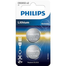 Philips CR2032P2 2db csomagban gombelem