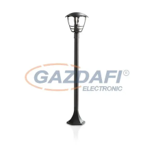 Philips Creek 153833016 oszlopos lámpa , 1x60W 230V E27, fekete kültéri világítás
