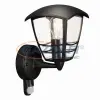 Philips Creek 153883016 mozgásérzékelő fali lámpa , 1x60W 230V E27, fekete