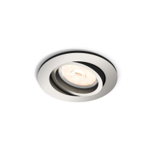 Philips DONEGAL nikkel mennyezetbe építhető lámpa (PHI-8718696160831) GU10 1 izzós IP20 világítás
