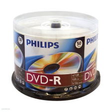 Philips DVD-R Philips írható 16x hengeres (10 db) 4,7GB írható és újraírható média