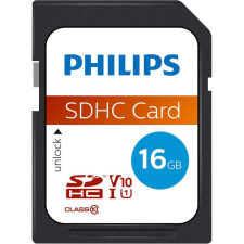 Philips FM16SD45B memóriakártya 16 GB SDHC UHS-I Class 10 memóriakártya