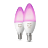 Philips Hue E14 4W White And Color Ambiance 2db szett Philips 8719514356719