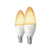 Philips HUE Izzó , hideg-meleg fehér E14 4W 2 darab (929002294404)