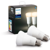 Philips Hue LED fényforrás E27 9W 2db/cs (929001821623) (929001821623)