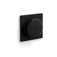 Philips Hue Tap Dial Switch Black villanyszerelés