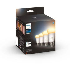 Philips Hue White Ambiance E27 6W LED fényforrás 4db (929002489804 / 8719514328280) (8719514328280) izzó