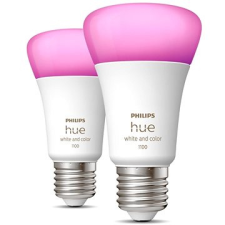 Philips Hue White and Color Ambiance 9W 1100 E27 2 db izzó