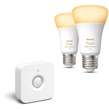 Philips HueWA 8W A60 E27 2P EU + Philips Hue Motion Sensor EU világítás