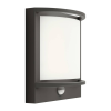 Philips Kerti LED lámpa homlokzati fali lámpa SAMONDRA 3,8W mozgásérzékelő 2700K meleg IP44 antracit PHILIPS