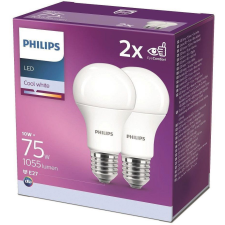 Philips LED 10-75W, E27 4000K, 2 db (929001234822) izzó