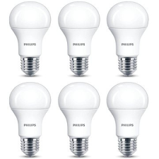 Philips LED 13-100W, E27, 2700K, Matt, 6 db-os szett izzó
