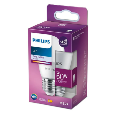 Philips LED golyós izzó E27 P48 7W = 60W 806lm 4000K semleges PHILIPS izzó