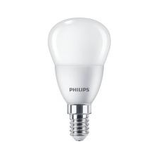 Philips LED izzó, E14, kisgömb, P45, 5W, 470lm, 2700K, PHILIPS \"CorePro\" izzó