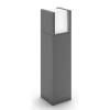 Philips LED kerti lámpa kültéri ARBOR 3.8W 2700K IP44 oszlop 40cm antracit PHILIPS