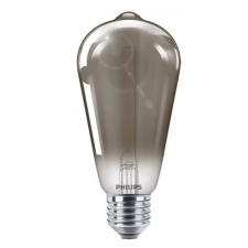 Philips LED lámpa , égő , izzószálas hatás , filament , Edison , E27 , ST64 , 2.3 Watt , meleg... izzó