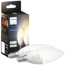 Philips Lighting Hue LED fényforrás White Ambiance E14 melegfehértől a hidegfehérig 2db (871951435673300) (871951435673300) izzó