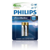 Philips LR03E2B/10 - 2 db alkáli elem AAA ULTRA ALKALINE 1,5V