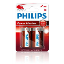 Philips LR14P2B/10 - 2 db alkáli elem C POWER ALKALINE 1,5V tölthető elem