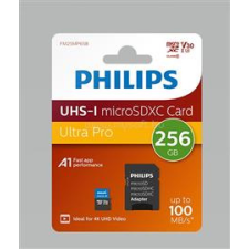 Philips Micro SDXC Memóriakártya 256GB Class 10 UHS-I U1 Adapter (PH133532) memóriakártya