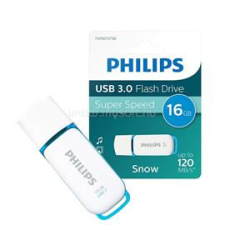Philips pendrive, 16GB, Snow, USB3.0, fehér-kék (PH668138) pendrive