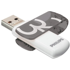  Philips pendrive USB 2.0 32GB Vivid Edition szürke pendrive