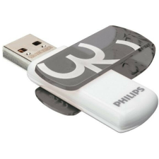 Philips pendrive USB 2.0 32GB Vivid Edition szürke (PH484231) pendrive