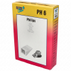 Philips Porzsák, papír, 4 db (eredeti) PHILIPS takarítógép