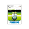 Philips R6B2A260/10 - 2 db tölthető elem AA MULTILIFE NiMH/1,2V/2600 mAh