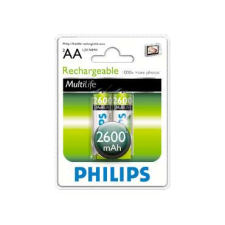 Philips R6B2A260/10 - 2 db tölthető elem AA MULTILIFE NiMH/1,2V/2600 mAh ceruzaelem