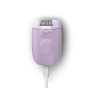 Philips Satinelle Essential 4000 BRE257/00 epilátor, lila, 4 kiegészítővel