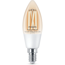 Philips Smart filament LED C35 izzó 40W 470lm 6500K E14 - Szabályozható Fehér (929003017621) izzó