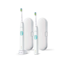 Philips Sonicare Protective Clean Series 4300 HX6807/35 Elektromos fogkefe dupla szett #fehér elektromos fogkefe