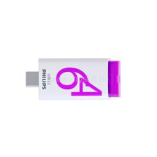 Philips USB 3.2 USB-C 64GB pendrive (lila) (PH114999) pendrive