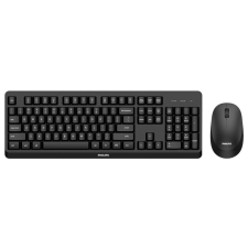 Philips Wireless Keyboard and Mouse Set 3000 Series - Black (SPT6307B/26) billentyűzet