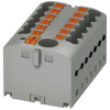 Phoenix Contact GmbH &amp; Co. KG Elosztóblokk PTFIX 6/12X2,5 GY, 0,5-10mm2, 41/24 A 690 V sínre szerelhető, rugós csatlakozás, 3273352