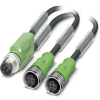 Phoenix Contact Sensor/Actuator cable SAC-3P-M12Y/2X1,5-PUR/M12FS B 1668975 Phoenix Contact (1668975)