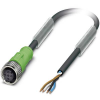 Phoenix Contact Sensor/Actuator cable SAC-4P- 5,0-PVC/M12FS BK 1515811 Phoenix Contact (1515811)