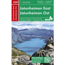 PhoneMaps Jotunheimen térkép Norvégia Jotunheimen East PhoneMaps 2019 1:50 000 térkép